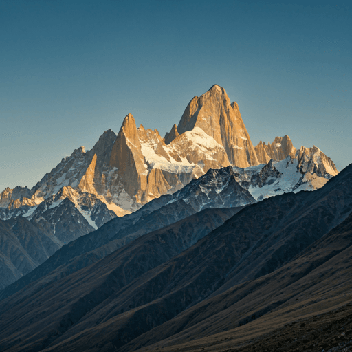 Mountain landscape in Afghanistan